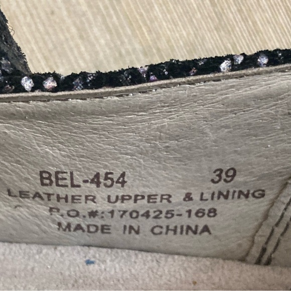 ALEGRIA Sz 39 Belle Mary Herringbone Comfort Sole Velcro Closure Leather Sandals - Picture 13 of 13